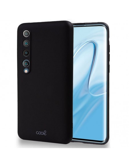 Carcasa TPU cama tela Xiaomi Mi 10 negra