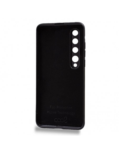 Carcasa TPU cama tela Xiaomi Mi 10 negra