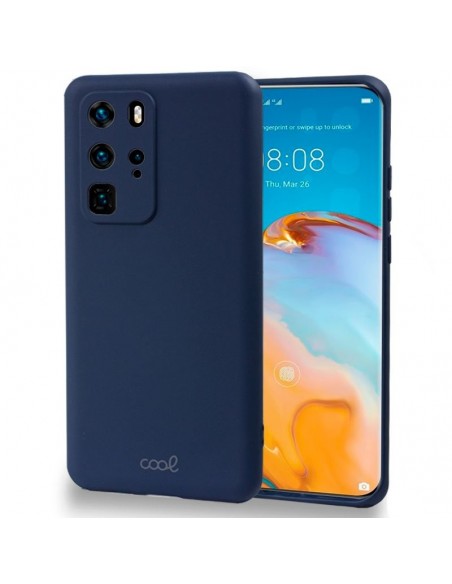 Carcasa TPU cama tela Huawei P40 Pro azul