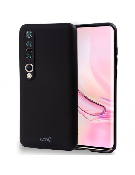 Carcasa TPU cama tela Xiaomi Mi 10 Pro negra
