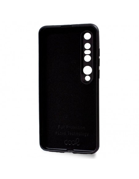 Carcasa TPU cama tela Xiaomi Mi 10 Pro negra