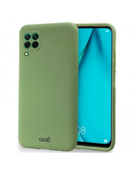 Carcasa TPU cama tela Huawei P40 Lite verde