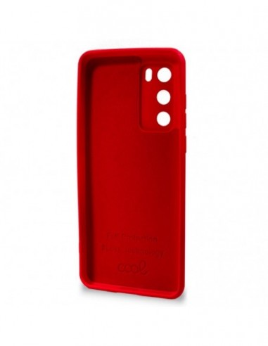 Carcasa TPU cama tela Huawei P40 roja