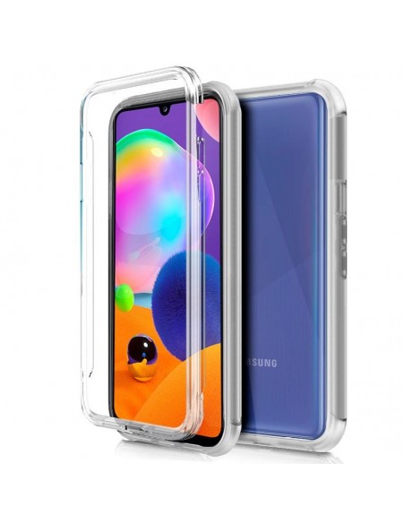 Funda gel TPU 3D Samsung A315 Galaxy A31 transparente (Frontal + trasera)