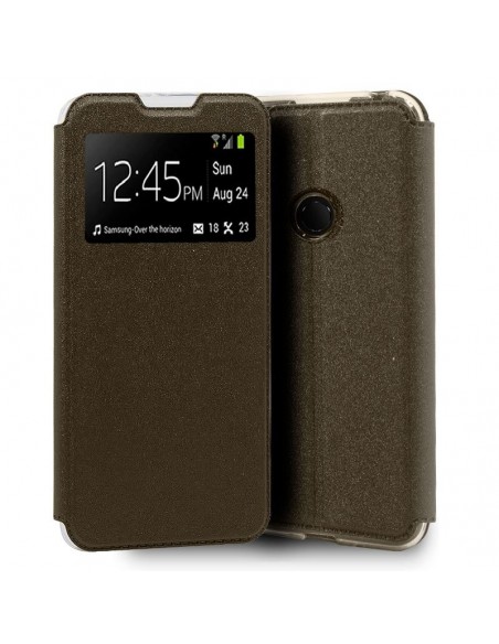 Funda libro soporte TPU Xiaomi Redmi Note 8 / Note 8 2021 bronce