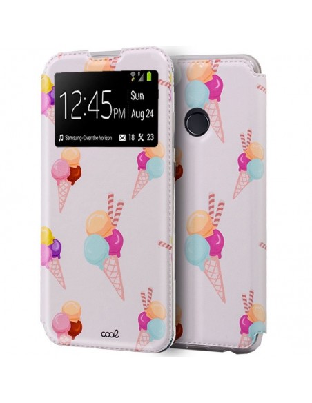 Funda libro soporte TPU Alcatel 1S / 1S (2019) diseño Helados