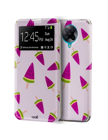 Funda libro soporte TPU Xiaomi Pocophone F2 Pro diseño Sandía