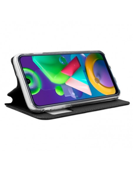 Funda libro soporte TPU Samsung M215 Galaxy M21 negra