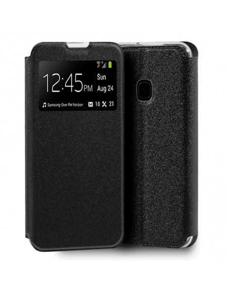 Funda libro soporte TPU Samsung M315 Galaxy M31 negra