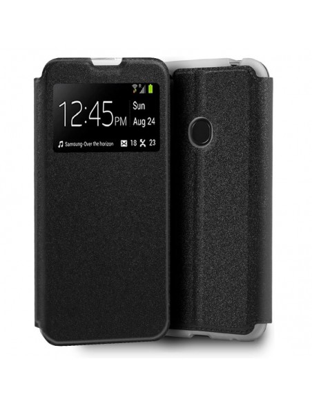 Funda libro soporte TPU ZTE Blade A7 2020 negra