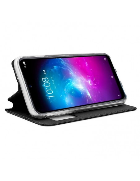 Funda libro soporte TPU ZTE Blade A7 2020 negra