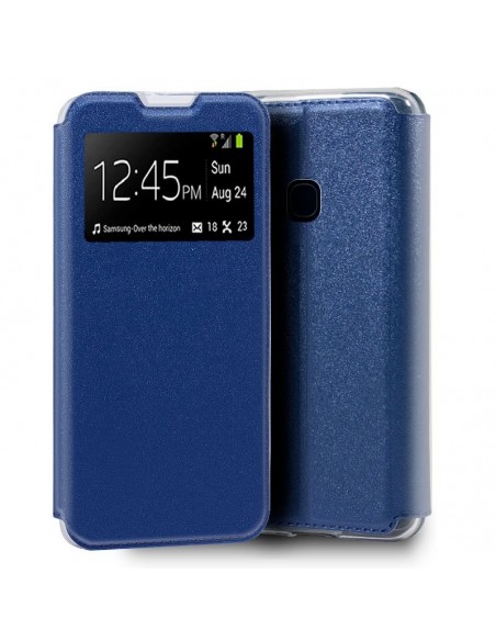 Funda libro soporte TPU Samsung M315 Galaxy M31 azul