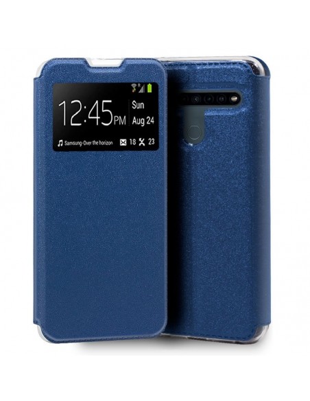 Funda libro soporte TPU LG K41s / K51s azul