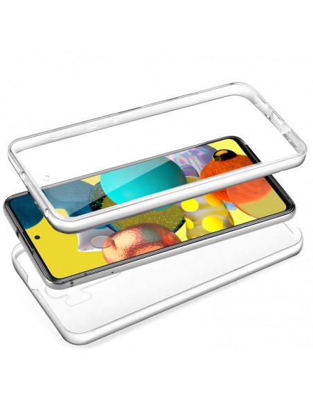 Funda gel TPU 3D Samsung A515 Galaxy A51 5G transparente (Frontal + trasera)
