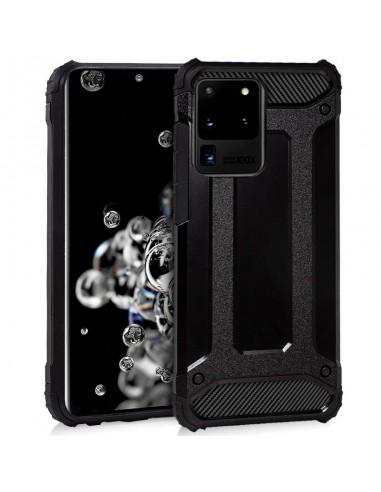 Carcasa reforzada cama TPU Samsung G988 Galaxy S20 Ultra 5G negra