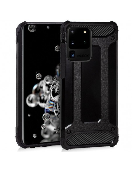 Carcasa reforzada cama TPU Samsung G988 Galaxy S20 Ultra 5G negra
