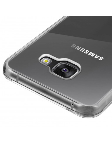 Funda gel TPU 360º 2 en 1 Samsung A310 Galaxy A3 (2016) transparente