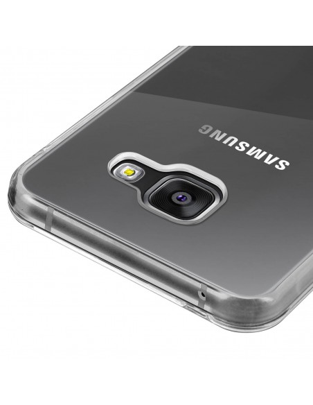 Funda gel TPU 360º 2 en 1 Samsung A310 Galaxy A3 (2016) transparente