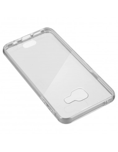Funda gel TPU 360º 2 en 1 Samsung A310 Galaxy A3 (2016) transparente