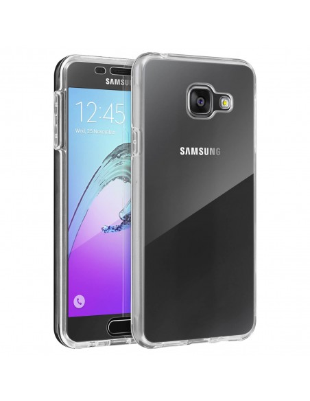 Funda gel TPU 360º 2 en 1 Samsung A310 Galaxy A3 (2016) transparente