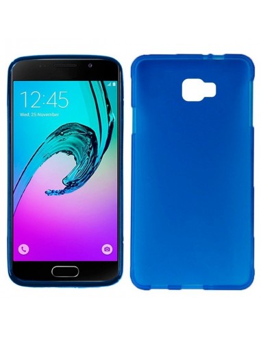 Funda gel TPU Samsung A310 Galaxy A3 (2016) azul