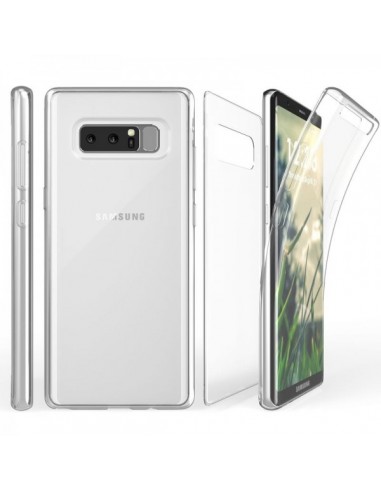 Carcasa gel TPU 360º 2 en 1 Samsung Galaxy Note 8 transparente doble