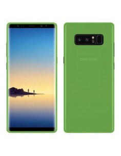 Funda gel TPU fino Samsung N950 Galaxy Note 8 verde claro