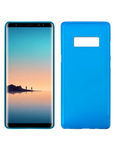Funda gel TPU fino Samsung N950 Galaxy Note 8 azul claro