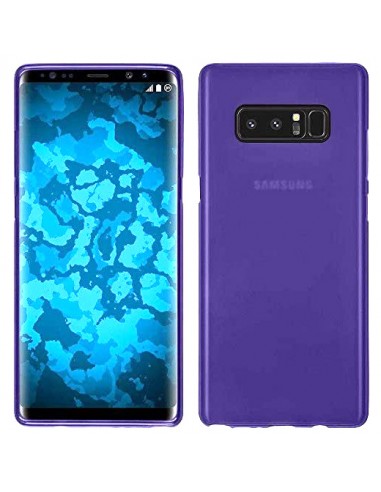 Funda gel TPU fino Samsung N950 Galaxy Note 8 morada