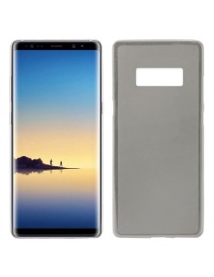 Funda gel TPU fino Samsung N950 Galaxy Note 8 gris humo
