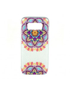 Carcasa TPU purpurina Samsung Galaxy Note 8 diseño Estrella Mandala