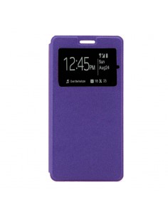 Funda libro cartera soporte TPU Samsung Galaxy Note 8 morada