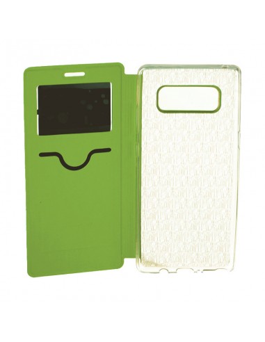 Funda libro soporte TPU Samsung Galaxy Note 8 verde