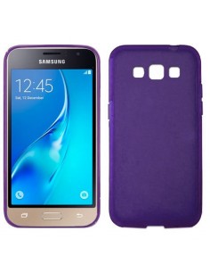 Funda gel TPU Samsung J120 Galaxy J1 (2016) morada