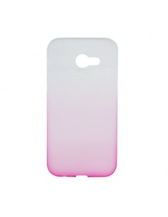 Carcasa TPU Samsung A320 Galaxy A3 (2017) diseño Degradado rosa