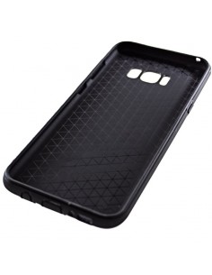 Carcasa aluminio cama TPU Samsung G955 Galaxy S8 Plus azul 2