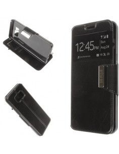 Funda libro soporte TPU Samsung Galaxy S8 Plus negra