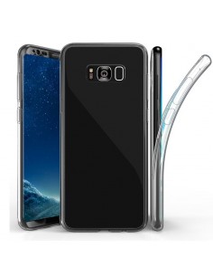 Carcasa gel TPU 360º 2 en 1 Samsung Galaxy S8 Plus transparente 2