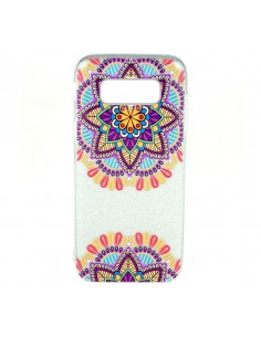 Carcasa TPU purpurina Samsung Galaxy S8 Plus diseño Estrella Mandala