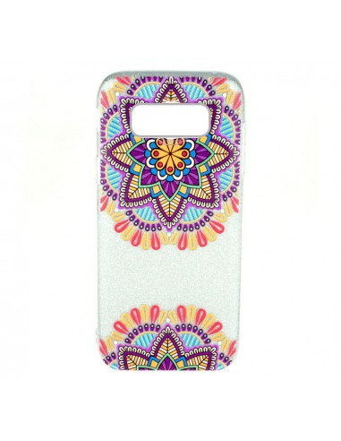 Carcasa TPU purpurina Samsung Galaxy S8 Plus diseño Estrella Mandala