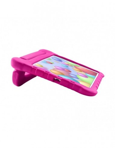 Funda soporte iPad (2019/2020) 10,2 pulgadas infantil antigolpes rosa