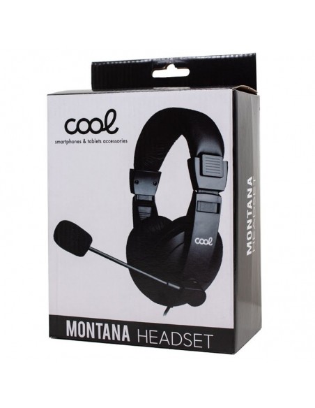 Auriculares estéreo para PC Cool Montana con micro