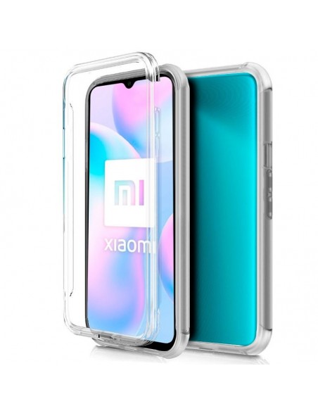Funda gel TPU 3D Xiaomi Redmi 9A / Redmi 9AT transparente (Frontal + trasera)