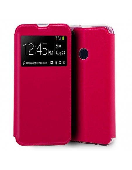 Funda libro soporte TPU Samsung M215 Galaxy M21 rosa