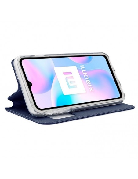 Funda libro soporte TPU Xiaomi Redmi 9A / Redmi 9AT azul