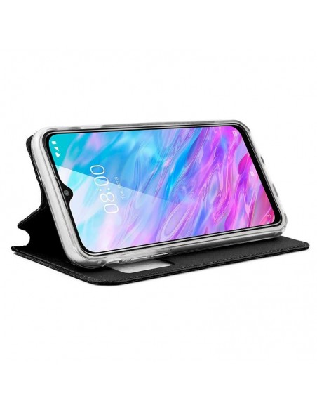 Funda libro soporte TPU ZTE Blade 10 Smart negra