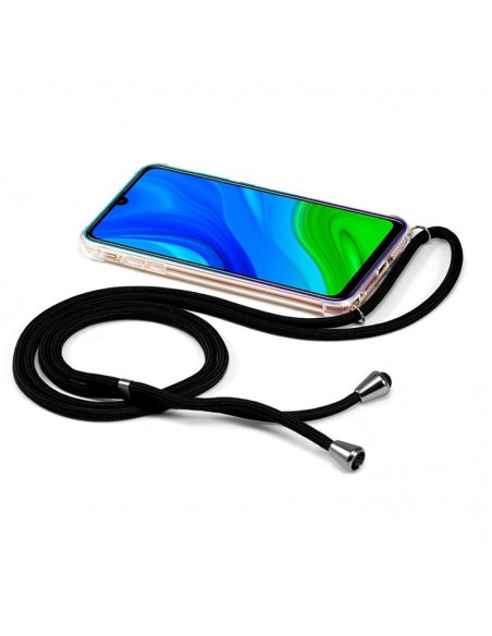 Carcasa TPU Huawei P Smart 2020 cordón negro
