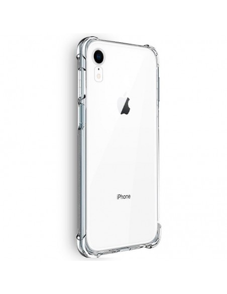 Carcasa reforzada TPU iPhone XR antigolpes transparente