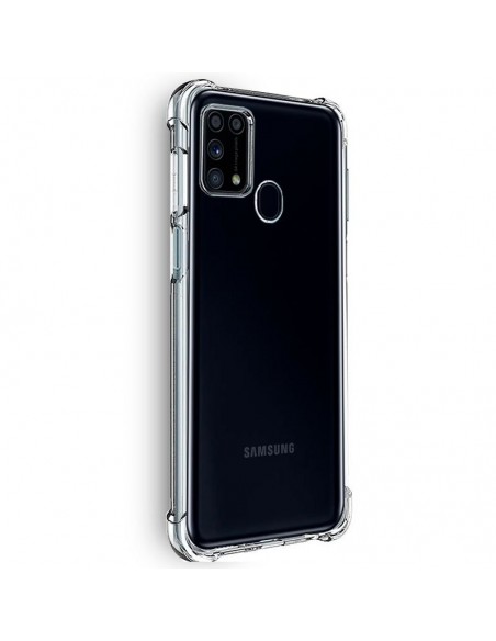 Carcasa reforzada TPU Samsung M315 Galaxy M31 antigolpes transparente