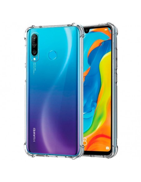 Carcasa reforzada TPU Huawei P30 Lite antigolpes transparente